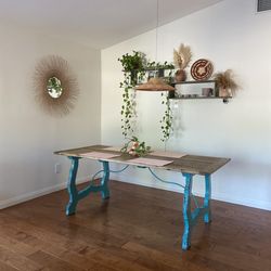 Wood Dinner table