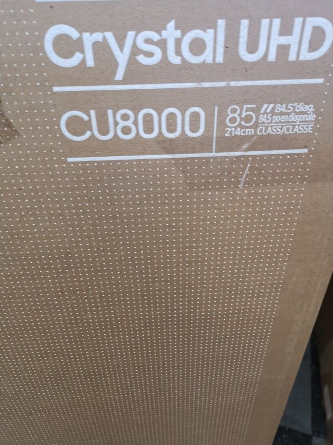 SAMSUNG 85"INCH CRYSTAL UHD 4K CU8000