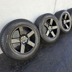20" DUB BALLER rims brand new w- Used Tires 20"s 