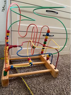 Kids toy rollercoaster