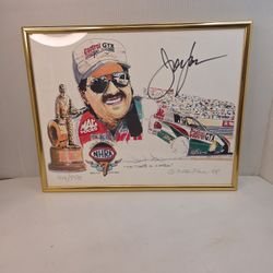 John Force Autograph