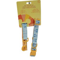 Disney Tails Mickey Mouse Feeling Good Dog Collar And Lead Leash Large L New