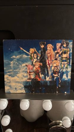 Sword Art Online wooden Painting
