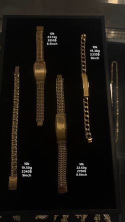 Gold bracelet