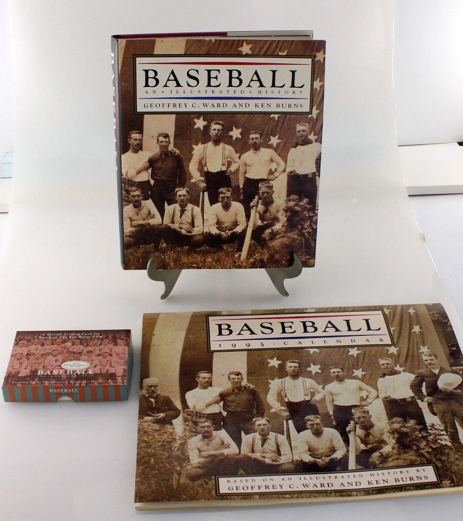 Ken Burns Illustrated History, 1995 Baseball Calendar, and Card Set