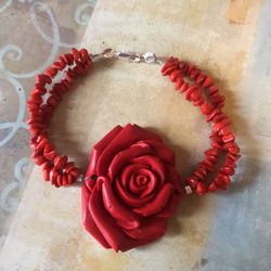 Coral bracelet 8’