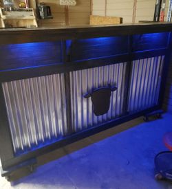 Indoor Wood Bar