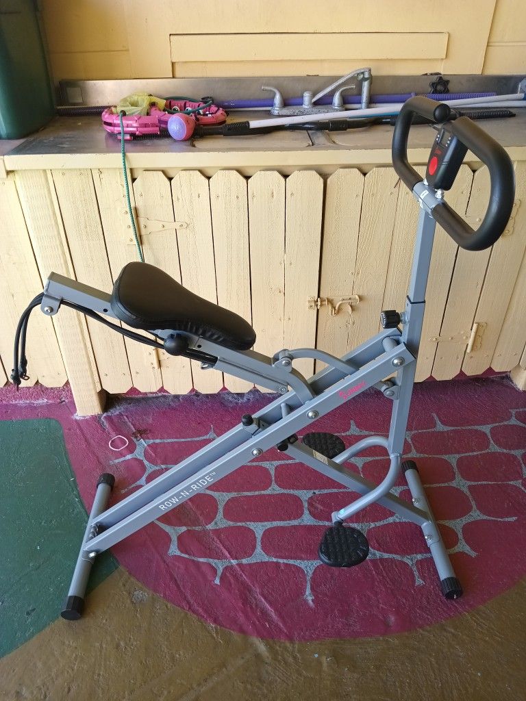 Sunny Health And Fitness Row N Ride Exercise Machine 