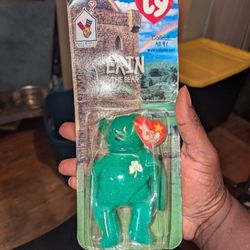 RARE TY Beanie Baby ERIN-MINT with MAJOR ERRORS