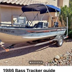 1987 Bass tracker 35 hp