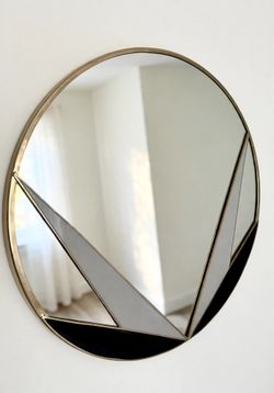 Decorative round mirror 1 ft diameter
