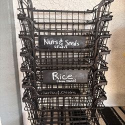 Gourmet wire baskets