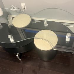 Glass Coffee Table 