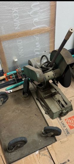 Vintage KING 12” Cut-Off Machine 1HP