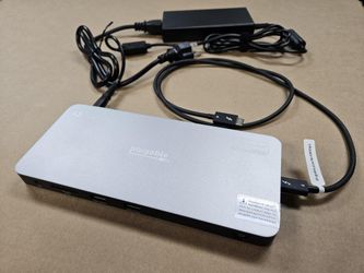 Plugable Thunderbolt 4 Docking Station for 4K Quad Monitors, 100W Laptop Charging (TBT-6950PD)