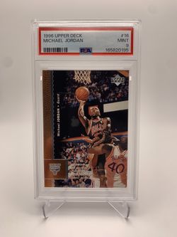 Michael Jordan 1996 Upper Deck #16 PSA 9 MINT