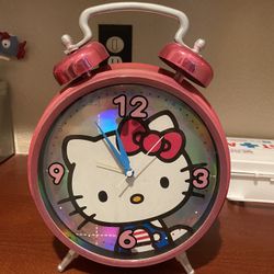 Hello kitty alarm clock