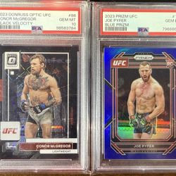 UFC PSA 10 McGregor and Pyfer