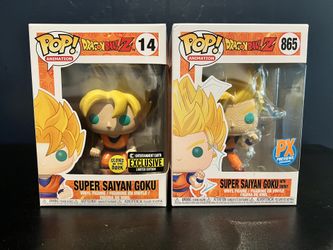 DBZ SS Goku Funko Pops