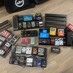 PEDALS FOR SALE!!! PEDALBOARDS FOR SALE! 