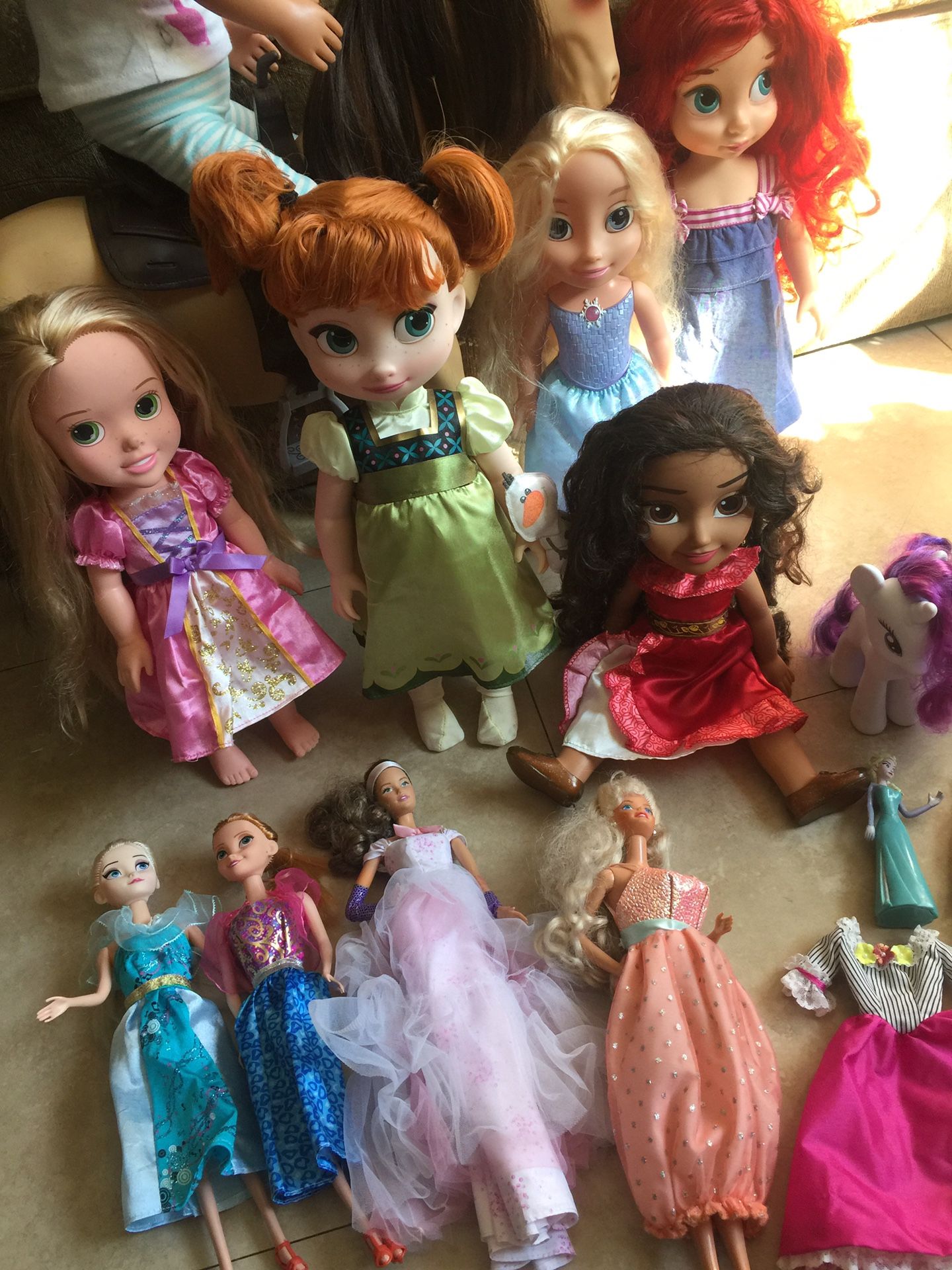 Disney princess Barbie our generation doll doll lot