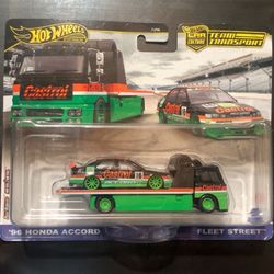 Hot Wheels Premium Honda Accord Team Transport