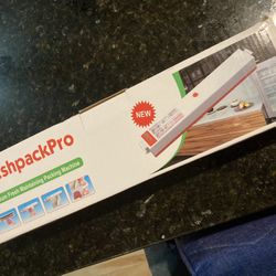 New - Vacuum Sealer Machine With 16 Bags Included - 2 Left