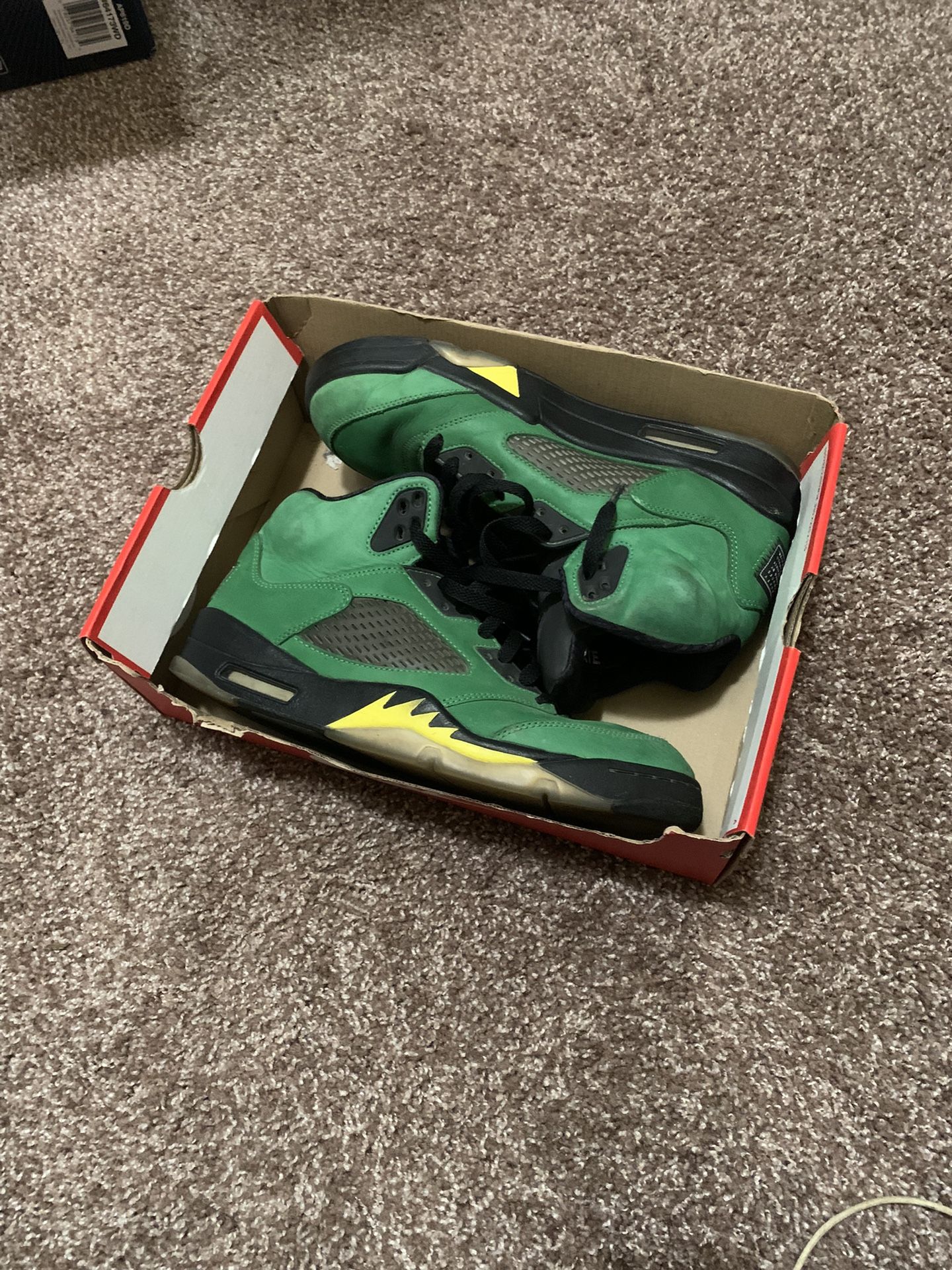 Oregon Jordan 5s SE (SZ 10)