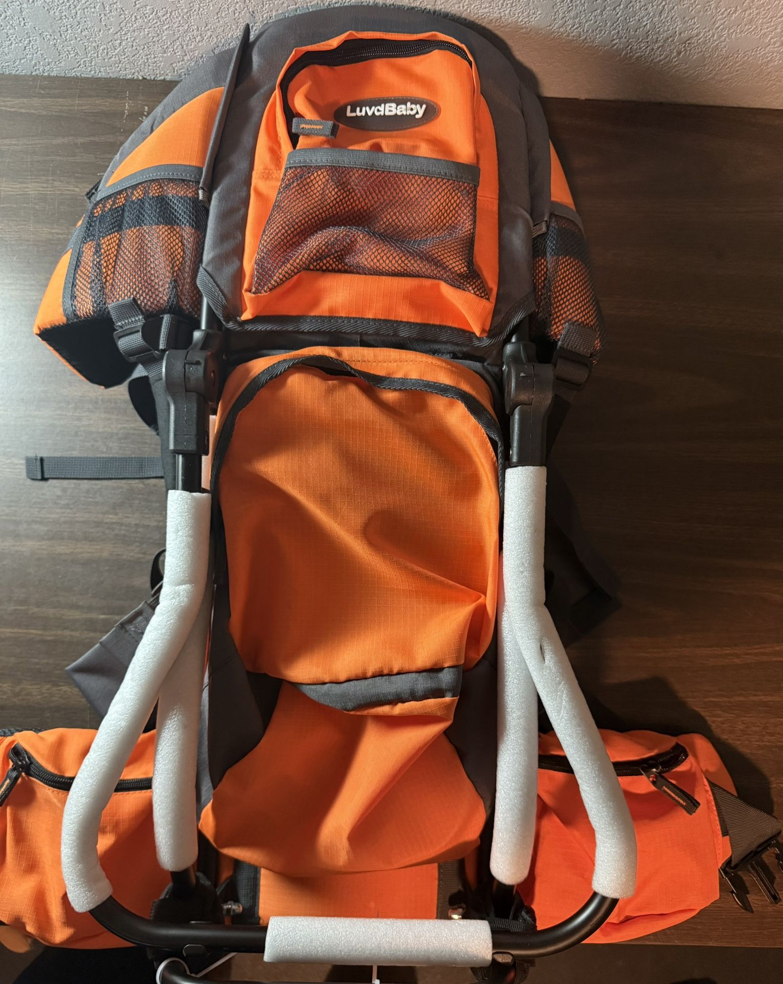 Hiking Baby Carrier Backpack - Toddler/Baby Backpack Carrier System Orange