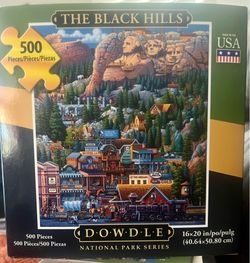 Dowdle - The Black Hills - 500 piece puzzle.