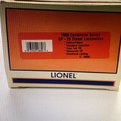 Lionel Engines And Train Set