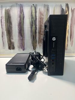 HP EliteDesk 800 G1 Desktop Intel i5 112GB SSD 8GB RAM Windows 11 - $59