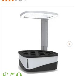 In Gilbert Grow Light   20 in. 37-Watt Full Spectrum LED Non-Dimmable Indoor Table Top Plant Fixture