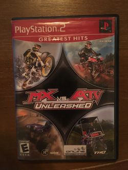 Sony PlayStation ps2 mx vs atv unleashed