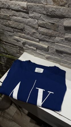 Amani Exchange blue t shirt 