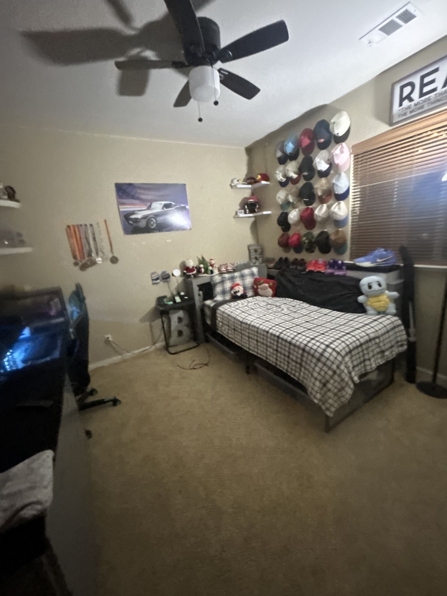Twin Bed Set W/under Storage And Shelving