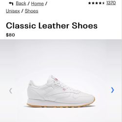 Reebok Classic Leather Shoes