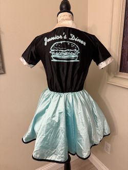 Waitress Costume Girls Lg/Women’s Sm