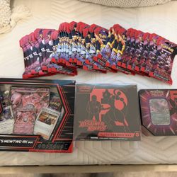 Destined Rivals Pokemon ETB, sleeves, tins.