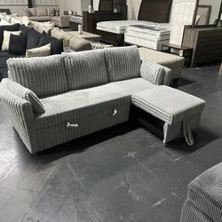 Sofa With Pop Up Bed And Chaise 