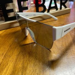 White Burberry Glasses