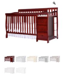 Crib With Changing Table And Drawers