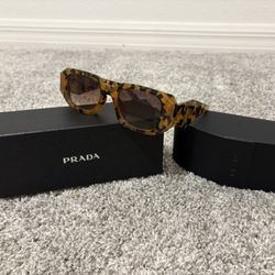 Prada Honey Tortoise Women Sunglasses