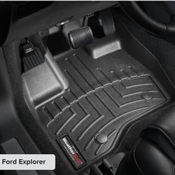🚙 Ford Explorer Full Set Plus Cargo WeatherTech Floor Mats 💦