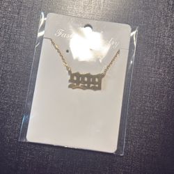 Gold Plated Necklace 