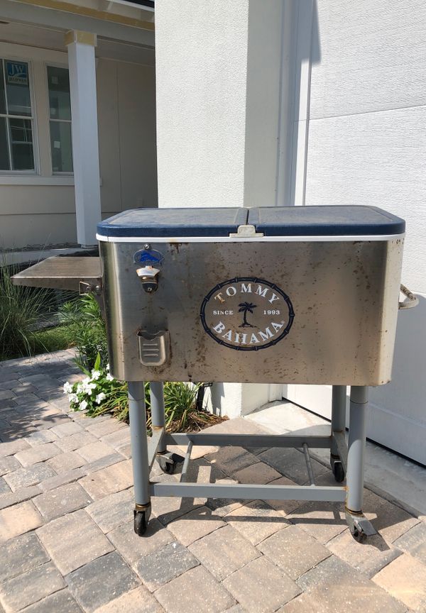 Tommy Bahama Stainless Cooler Cart for Sale in Neptune Beach, FL OfferUp