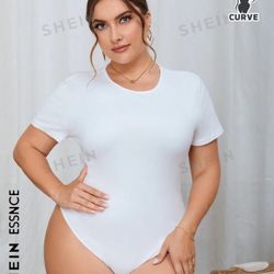 White T-Shirt Bodysuit