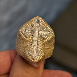 Men's Diamond Ring 3.53Ctw 10ky