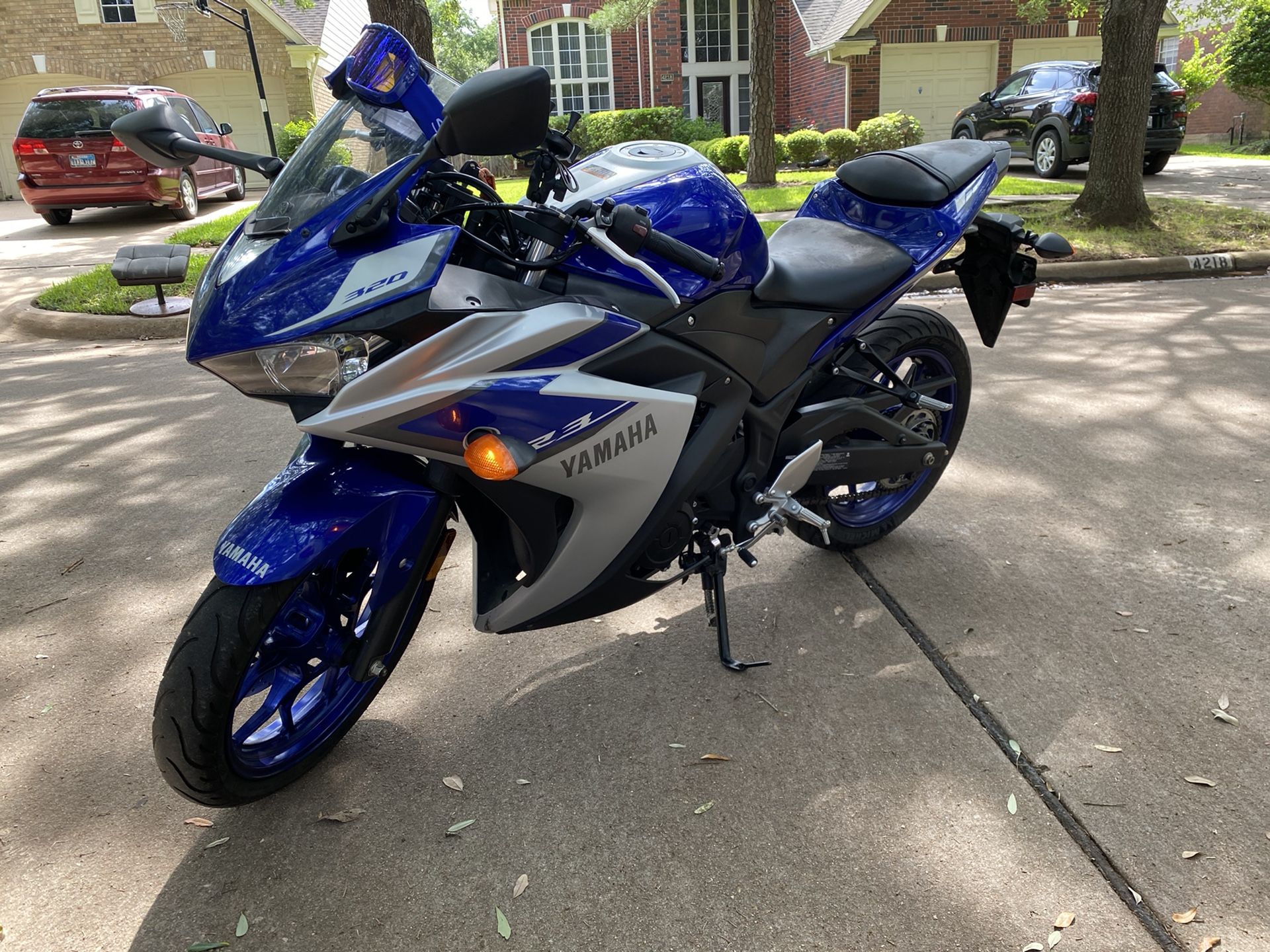 I have a 2015 Yamaha YZF R3 321cc