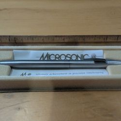 Vintage Microsonic Pen With Digital Watch, Never Used